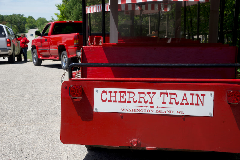 Back of the Cherry Train